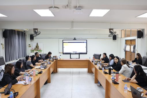 ประชุมคณะกรรมการบริหารคณะเทคโนโลยีการเกษตร มทร.ธัญบุรี ครั้งที่ 3/2569 ประจำเดือนมีนาคม เพื่อติดตามการดำเนินงานของคณะ