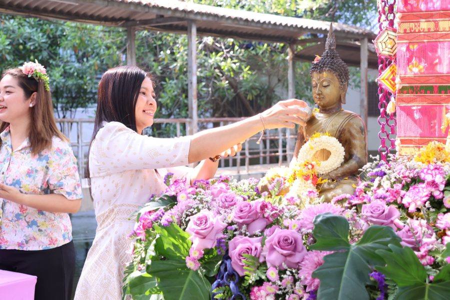 คณะเทคโนโลยีการเกษตร มทร.ธัญบุรี จัดพิธีสรงน้ำพระ เนื่องในเทศกาลสงกรานต์ 2569 สืบสานประเพณีไทยอย่างยั่งยืน