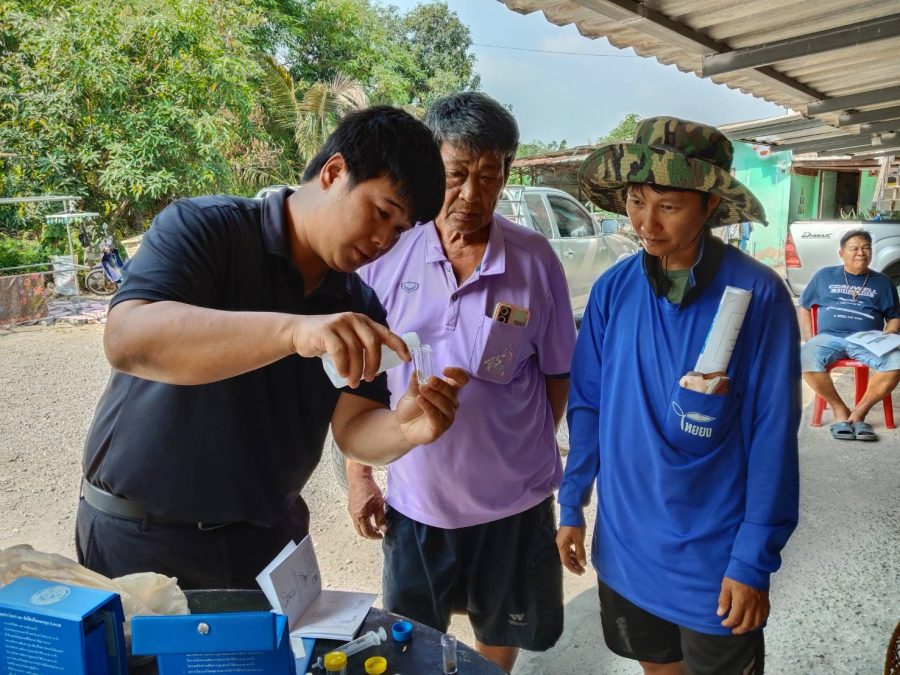 คณะเทคโนโลยีการเกษตร มทร.ธัญบุรี จัดโครงการการถ่ายทอดเทคโนโลยีการปรับปรุงดินกรดจัดทางการเกษตรสู่การผลิตพืชอย่างยั่งยืน ในชุมชนคลองหลวง จ.ปทุมธานี