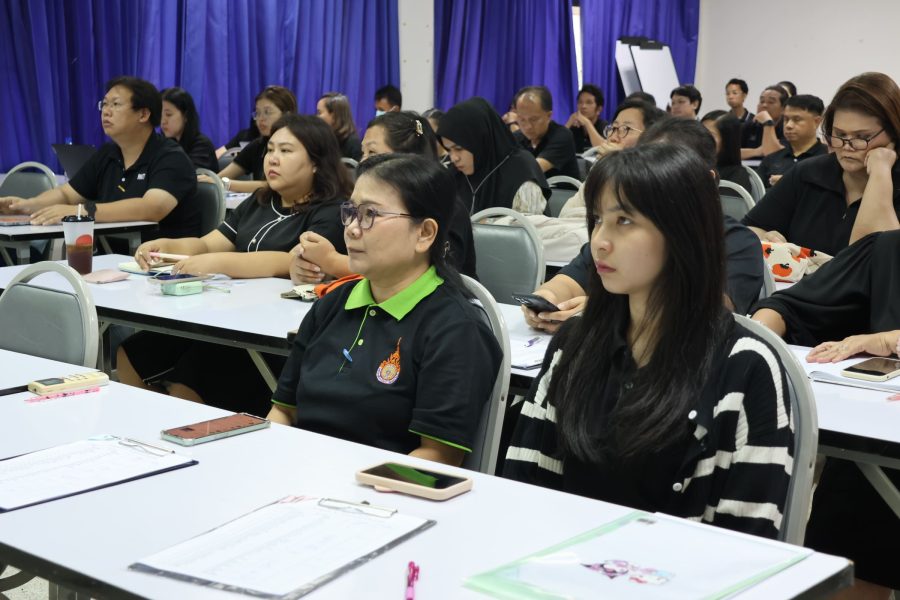 คณะเทคโนโลยีการเกษตร มทร.ธัญบุรี จัดประชุมคณาจารย์และบุคลากรเตรียมความพร้อมเปิดภาคเรียนที่ 1/2569
