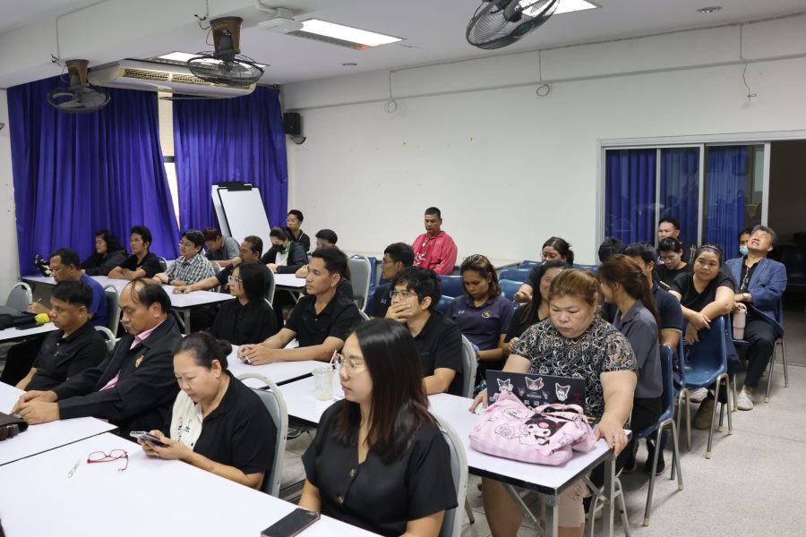 คณะเทคโนโลยีการเกษตร มทร.ธัญบุรี จัดประชุมคณาจารย์และบุคลากรเตรียมความพร้อมเปิดภาคเรียนที่ 1/2569