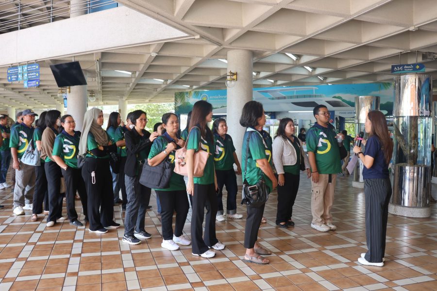 คณะเทคโนโลยีการเกษตร มทร.ธัญบุรี จัดโครงการ ส่งเสริมสุขภาพและสร้างสุขเพื่อการทำงาน ศึกษาดูงานสถาบันวิทยาศาสตร์ทางทะเล มหาวิทยาลัยบูรพา