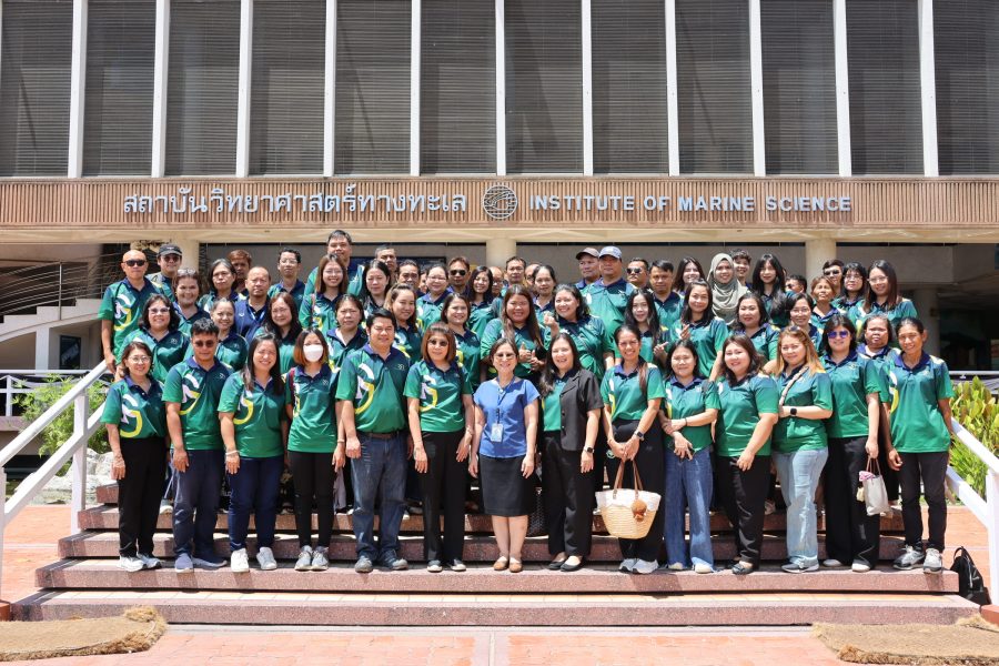 คณะเทคโนโลยีการเกษตร มทร.ธัญบุรี จัดโครงการ ส่งเสริมสุขภาพและสร้างสุขเพื่อการทำงาน ศึกษาดูงานสถาบันวิทยาศาสตร์ทางทะเล มหาวิทยาลัยบูรพา