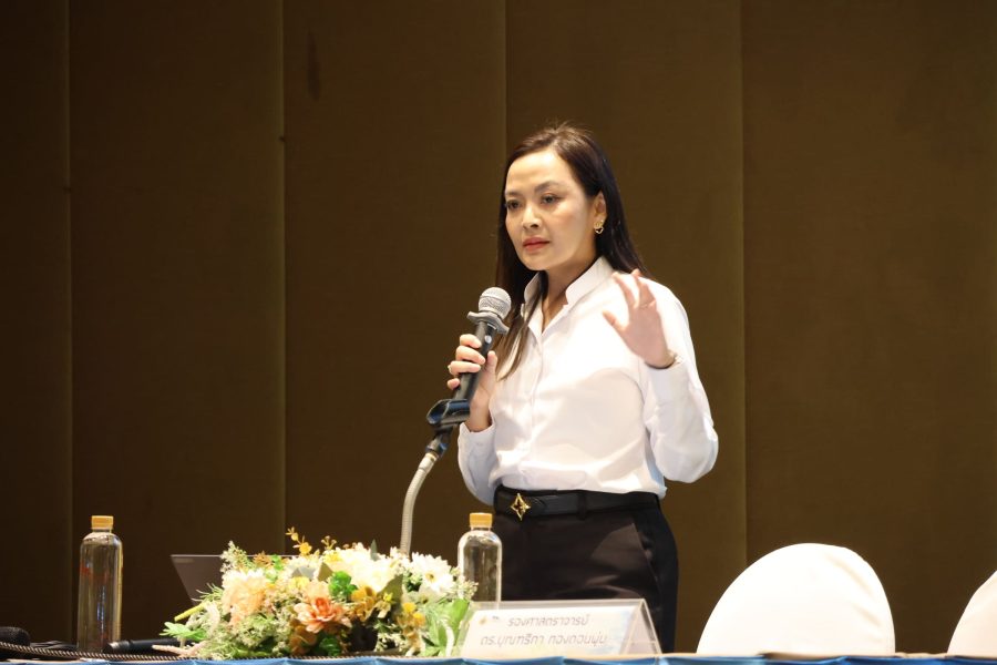 คณะเทคโนโลยีการเกษตร มทร.ธัญบุรี จัดโครงการ พัฒนานวัตกรรมการบริหารจัดการและการเรียนการสอน สร้างความร่วมมือในการพัฒนาระบบงานอย่างมีประสิทธิภาพและยั่งยืน