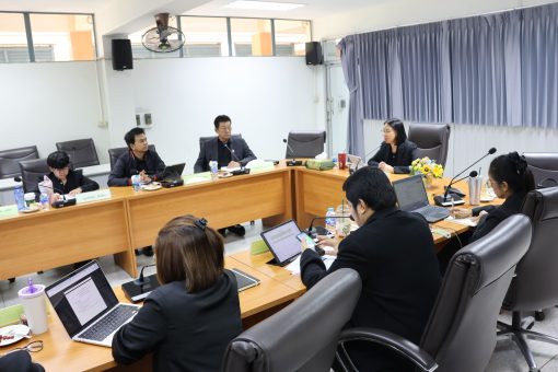 ประชุมคณะกรรมการประจำคณะเทคโนโลยีการเกษตร มหาวิทยาลัยเทคโนโลยีราชมงคลธัญบุรี ครั้งที่ 5/2569 เดินหน้าขับเคลื่อนพันธกิจ สอดรับยุทธศาสตร์มหาวิทยาลัย