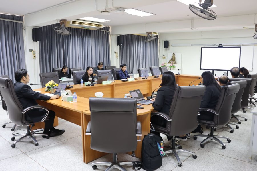 คณะเทคโนโลยีการเกษตร มทร.ธัญบุรี รับการตรวจประเมินคุณภาพการศึกษาภายในระดับหลักสูตรตามเกณฑ์ AUN-QA สาขาสัตวศาสตร์ ประจำปีการศึกษา 2568