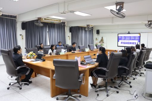 คณะเทคโนโลยีการเกษตร มทร.ธัญบุรี รับการตรวจประเมินคุณภาพการศึกษาภายในระดับหลักสูตรตามเกณฑ์ AUN-QA สาขาประมง ประจำปีการศึกษา 2568