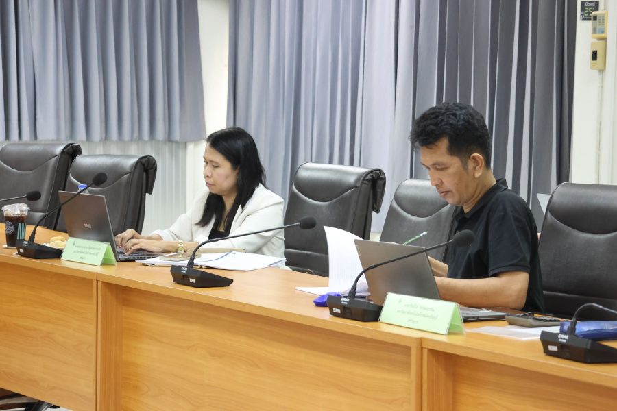 คณะเทคโนโลยีการเกษตร มทร.ธัญบุรี รับการตรวจประเมินคุณภาพการศึกษาภายในระดับหลักสูตรตามเกณฑ์ AUN-QA สาขาประมง ประจำปีการศึกษา 2568