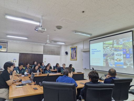 คณะเทคโนโลยีการเกษตร มทร.ธัญบุรี หารือความร่วมมือทางวิชาการ (MOU) กับสถาบันวิทยาศาสตร์ทางทะเล มหาวิทยาลัยบูรพา เสริมสร้างเครือข่ายด้านวิชาการ และพัฒนานวัตกรรมด้านประมงอย่างยั่งยืน