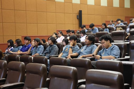 คณะเทคโนโลยีการเกษตร มทร.ธัญบุรี จัดปฐมนิเทศนักศึกษาฝึกประสบการณ์วิชาชีพ เสริมทักษะสู่การทำงานจริง