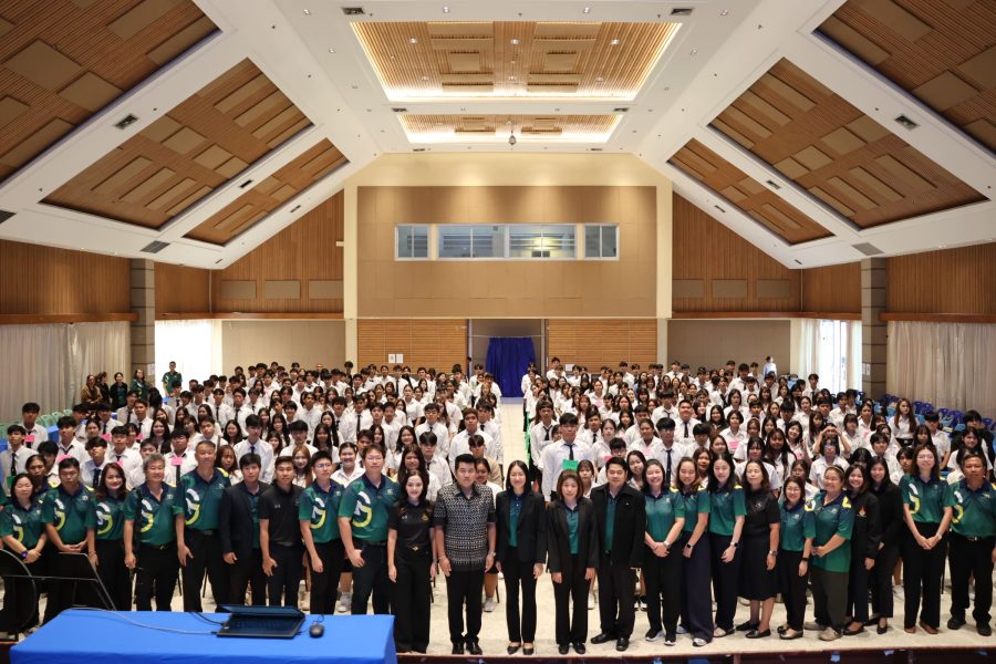 คณะเทคโนโลยีการเกษตร มทร.ธัญบุรี จัดกิจกรรมปฐมนิเทศนักศึกษาใหม่ ประจำปีการศึกษา 2569สร้างความเข้าใจเกี่ยวกับการใช้ชีวิตในรั้วมหาวิทยาลัย