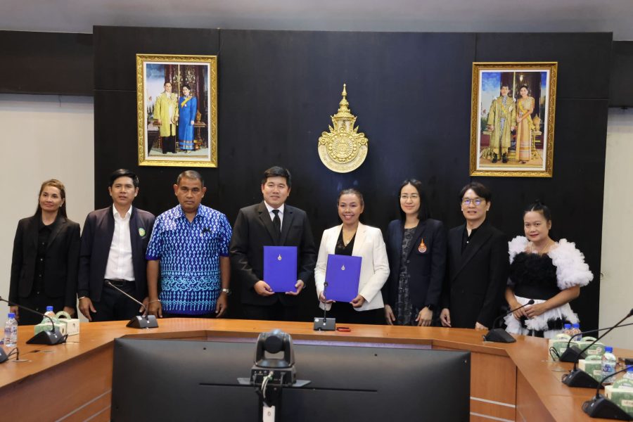 คณะเทคโนโลยีการเกษตร มทร.ธัญบุรี ลงนามความร่วมมือ MOU ร่วมกับเทศบาลบางคูวัด สร้างความร่วมมือทางวิชาการ พัฒนาชุมชนอย่างยั่งยืน