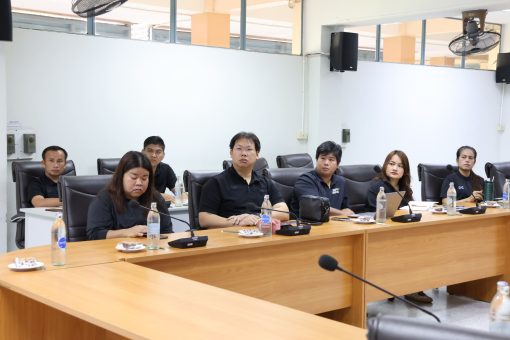 คณะเทคโนโลยีการเกษตร ร่วมกับสำนักวิทยบริการ และเทคโนโลยีสารสนเทศ มทร.ธัญบุรี หารือแนวทางพัฒนาเทคโนโลยีสารสนเทศของศูนย์รังสิต