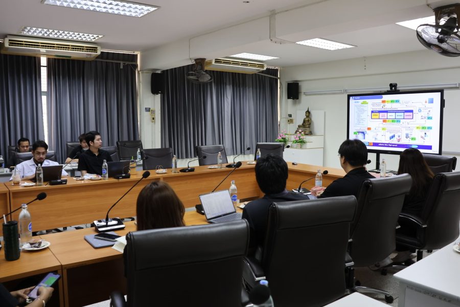 คณะเทคโนโลยีการเกษตร ร่วมกับสำนักวิทยบริการ และเทคโนโลยีสารสนเทศ มทร.ธัญบุรี หารือแนวทางพัฒนาเทคโนโลยีสารสนเทศของศูนย์รังสิต