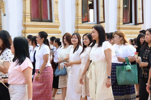 คณะเทคโนโลยีการเกษตร มทร.ธัญบุรี ร่วมพิธีถวายเทียนพรรษา ประจำปี 2569 สืบสานพระพุทธศาสนาและส่งเสริมคุณธรรมจริยธรรม