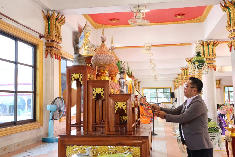 คณะเทคโนโลยีการเกษตร มทร.ธัญบุรี ร่วมพิธีถวายเทียนพรรษา ประจำปี 2569 สืบสานพระพุทธศาสนาและส่งเสริมคุณธรรมจริยธรรม