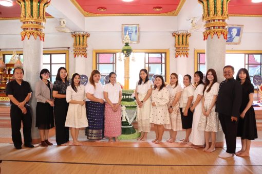 คณะเทคโนโลยีการเกษตร มทร.ธัญบุรี ร่วมพิธีถวายเทียนพรรษา ประจำปี 2569 สืบสานพระพุทธศาสนาและส่งเสริมคุณธรรมจริยธรรม