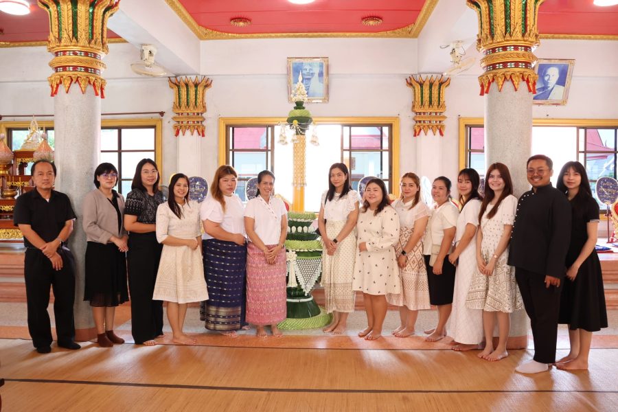 คณะเทคโนโลยีการเกษตร มทร.ธัญบุรี ร่วมพิธีถวายเทียนพรรษา ประจำปี 2569 สืบสานพระพุทธศาสนาและส่งเสริมคุณธรรมจริยธรรม