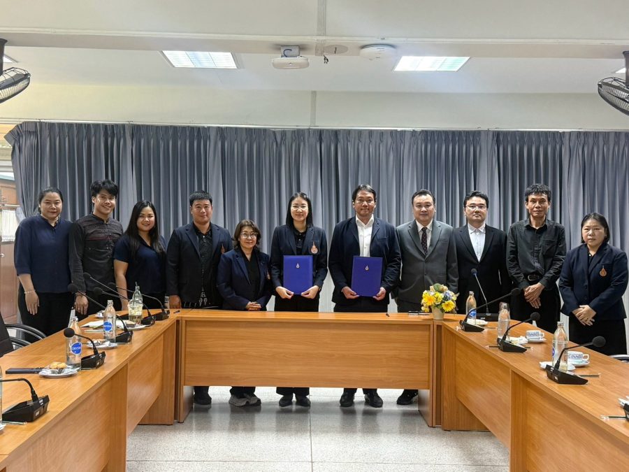 คณะเทคโนโลยีการเกษตร มทร.ธัญบุรี ลงนาม MOU ร่วมกับ บริษัท พีพีเทค เทคโนโลยี จำกัด เสริมความร่วมมือด้านการศึกษา วิจัย และนวัตกรรมเพื่อการพัฒนาอย่างยั่งยืน