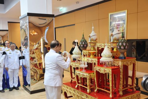 คณะเทคโนโลยีการเกษตร มทร.ธัญบุรี ร่วมพิธีเจริญพระพุทธมนต์ถวายเป็นพระราชกุศล และพิธีมอบรางวัลแม่ตัวอย่าง ประจำปี 2569