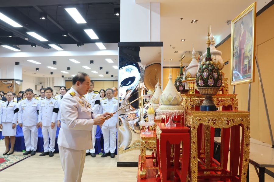 คณะเทคโนโลยีการเกษตร มทร.ธัญบุรี ร่วมพิธีเจริญพระพุทธมนต์ถวายเป็นพระราชกุศล และพิธีมอบรางวัลแม่ตัวอย่าง ประจำปี 2569