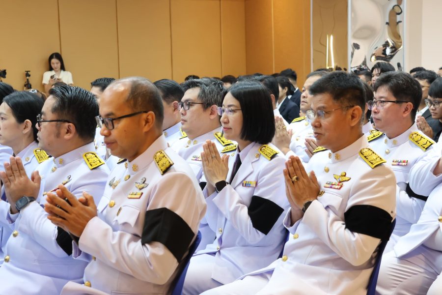 คณะเทคโนโลยีการเกษตร มทร.ธัญบุรี ร่วมพิธีเจริญพระพุทธมนต์ถวายเป็นพระราชกุศล และพิธีมอบรางวัลแม่ตัวอย่าง ประจำปี 2569