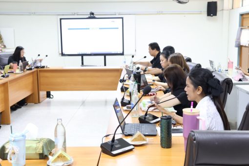 ประชุมคณะกรรมการบริหารคณะเทคโนโลยีการเกษตร มหาวิทยาลัยเทคโนโลยีราชมงคลธัญบุรี ครั้งที่ 8/2569 ประจำเดือนสิงหาคม