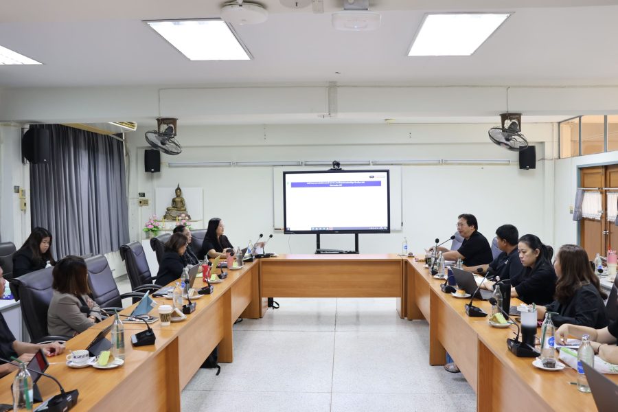 ประชุมคณะกรรมการบริหารคณะเทคโนโลยีการเกษตร มหาวิทยาลัยเทคโนโลยีราชมงคลธัญบุรี ครั้งที่ 8/2569 ประจำเดือนสิงหาคม