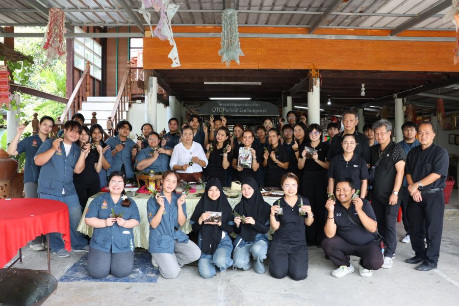 คณะเทคโนโลยีการเกษตร มทร.ธัญบุรี สืบสานภูมิปัญญา ”กะละแมชาวมอญ” เรียนรู้วิถีชุมชน สู่การยกระดับอัตลักษณ์และเพิ่มมูลค่าผลิตภัณฑ์