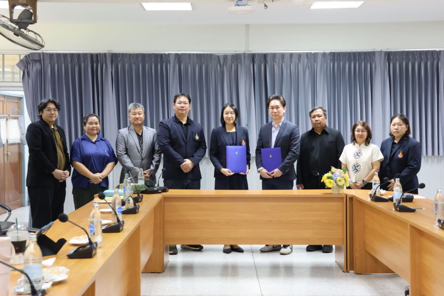 คณะเทคโนโลยีการเกษตร มทร.ธัญบุรี ลงนาม MOU ร่วมกับโรงพยาบาลสัตว์คริสตัลเพ็ท มุ่งพัฒนาหลักสูตร การศึกษา วิจัย และนวัตกรรม ตอบโจทย์ภาควิชาชีพ