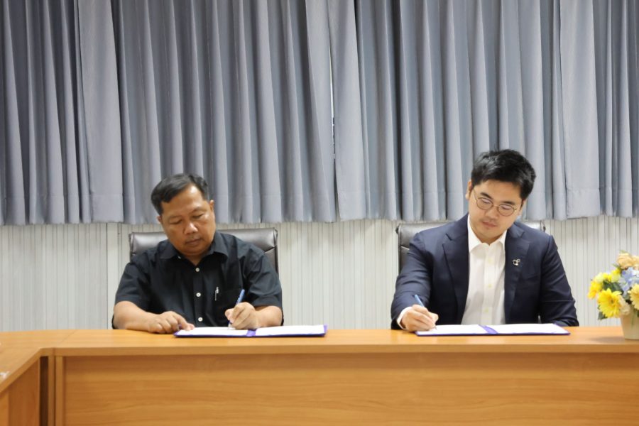 คณะเทคโนโลยีการเกษตร มทร.ธัญบุรี ลงนาม MOU ร่วมกับโรงพยาบาลสัตว์ทองหล่อ มุ่งพัฒนาหลักสูตร การศึกษา วิจัย และนวัตกรรม ตอบโจทย์สถานประกอบการ