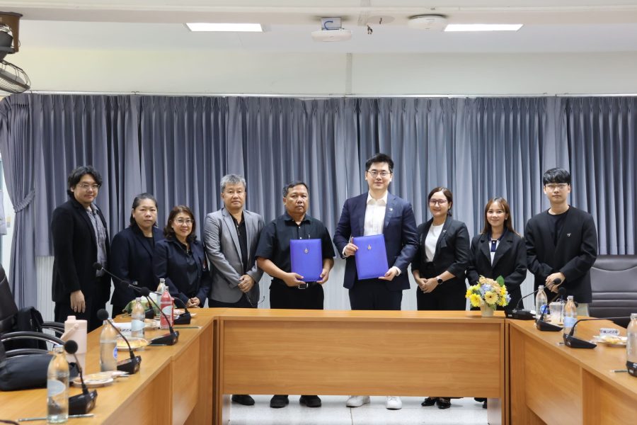 คณะเทคโนโลยีการเกษตร มทร.ธัญบุรี ลงนาม MOU ร่วมกับโรงพยาบาลสัตว์ทองหล่อ มุ่งพัฒนาหลักสูตร การศึกษา วิจัย และนวัตกรรม ตอบโจทย์สถานประกอบการ