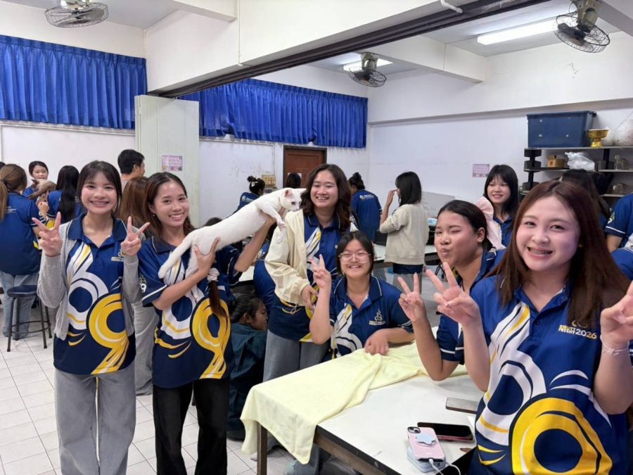นักศึกษาสาขาการพยาบาลสัตว์ คณะเทคโนโลยีการเกษตร มทร.ธัญบุรี เรียนรู้ “แมวไทยโบราณ” เสริมทักษะวิชาชีพและสืบสานองค์ความรู้สายพันธุ์แมวไทย