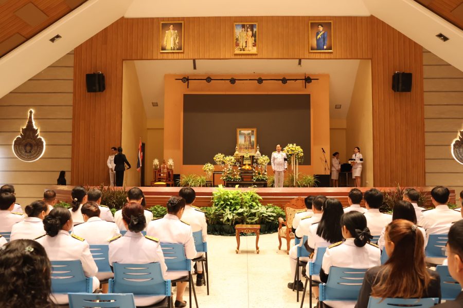 คณะเทคโนโลยีการเกษตร มทร.ธัญบุรี ร่วมพิธีรับพระราชทานเครื่องราชอิสริยาภรณ์ ชั้นสายสะพาย ประจำปี 2568