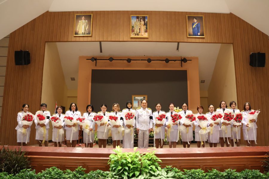 คณะเทคโนโลยีการเกษตร มทร.ธัญบุรี ร่วมพิธีรับพระราชทานเครื่องราชอิสริยาภรณ์ ชั้นสายสะพาย ประจำปี 2568