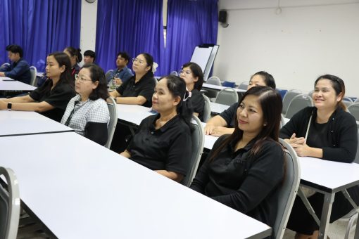 คณะเทคโนโลยีการเกษตร มทร.ธัญบุรี จัดอบรม “หนี ซ่อน สู้” สร้างความตระหนักรู้ด้านความปลอดภัย