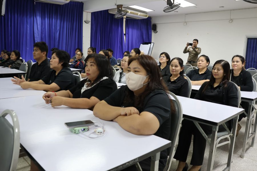 คณะเทคโนโลยีการเกษตร มทร.ธัญบุรี จัดอบรม “หนี ซ่อน สู้” สร้างความตระหนักรู้ด้านความปลอดภัย