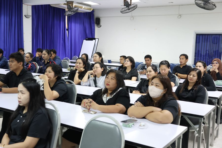 คณะเทคโนโลยีการเกษตร มทร.ธัญบุรี จัดอบรม “หนี ซ่อน สู้” สร้างความตระหนักรู้ด้านความปลอดภัย