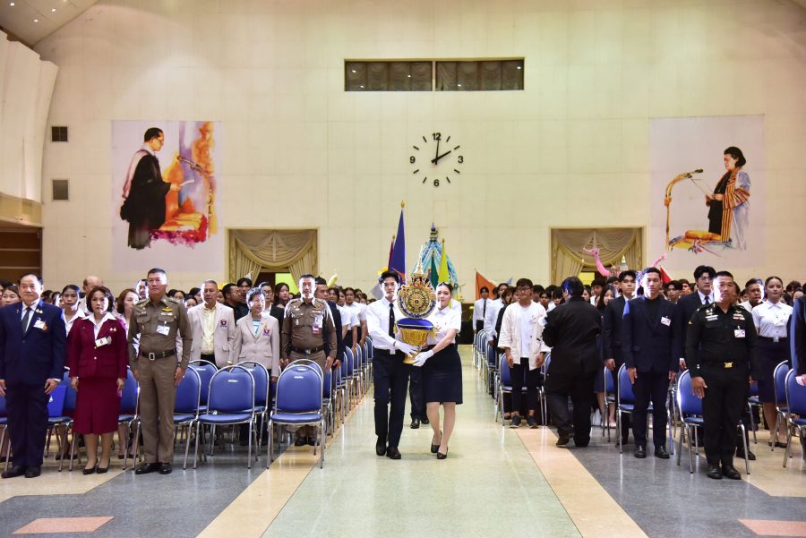คณะเทคโนโลยีการเกษตร มทร.ธัญบุรี ร่วมพิธีน้อมรำลึกในพระมหากรุณาธิคุณ เนื่องในวันคล้ายวันพระราชทานนาม “ราชมงคล” พร้อมร่วมแสดงความยินดีผู้ได้รับรางวัลราชมงคลสรรเสริญ ประจำปี 2569