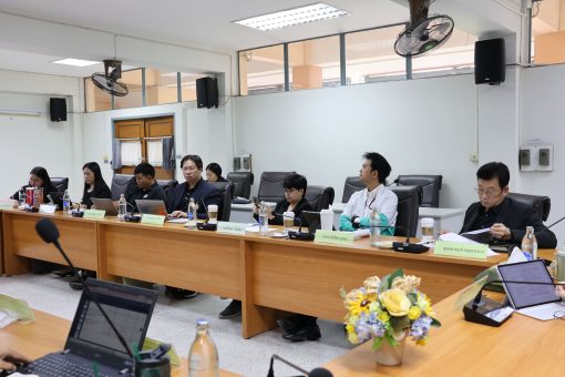 ประชุมคณะกรรมการประจำคณะเทคโนโลยีการเกษตร มหาวิทยาลัยเทคโนโลยีราชมงคลธัญบุรี ครั้งที่ 7/2569 เดินหน้าขับเคลื่อนพันธกิจ สอดรับยุทธศาสตร์มหาวิทยาลัย