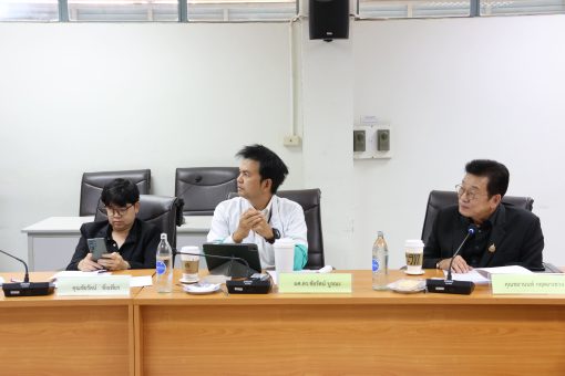 ประชุมคณะกรรมการประจำคณะเทคโนโลยีการเกษตร มหาวิทยาลัยเทคโนโลยีราชมงคลธัญบุรี ครั้งที่ 7/2569 เดินหน้าขับเคลื่อนพันธกิจ สอดรับยุทธศาสตร์มหาวิทยาลัย