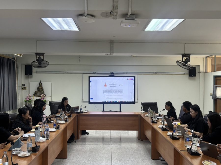 ประชุมคณะกรรมการบริหารคณะเทคโนโลยีการเกษตร มหาวิทยาลัยเทคโนโลยีราชมงคลธัญบุรี ครั้งที่ 10/2569 ประจำเดือนตุลาคม