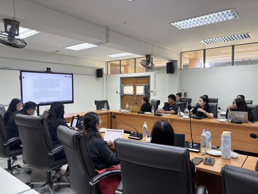 ประชุมคณะกรรมการบริหารคณะเทคโนโลยีการเกษตร มหาวิทยาลัยเทคโนโลยีราชมงคลธัญบุรี ครั้งที่ 10/2569 ประจำเดือนตุลาคม